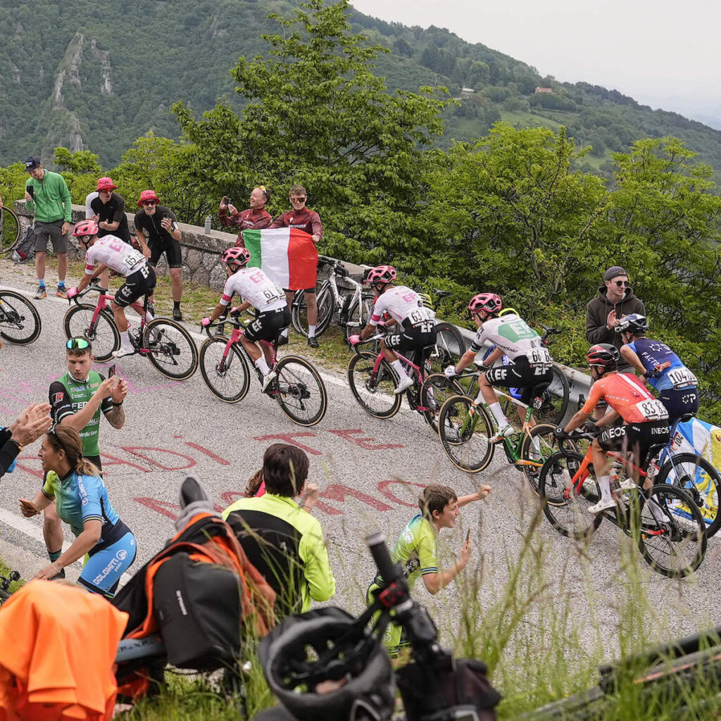 Giro d'Italia sul Monte Grappa