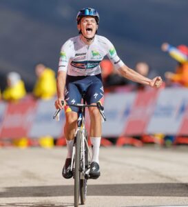 I dati di Pellizzari sull’Alto de El Morredero a La Vuelta 2025
