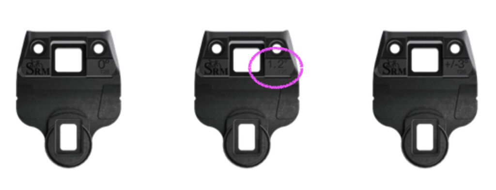 Cleat specs SRM