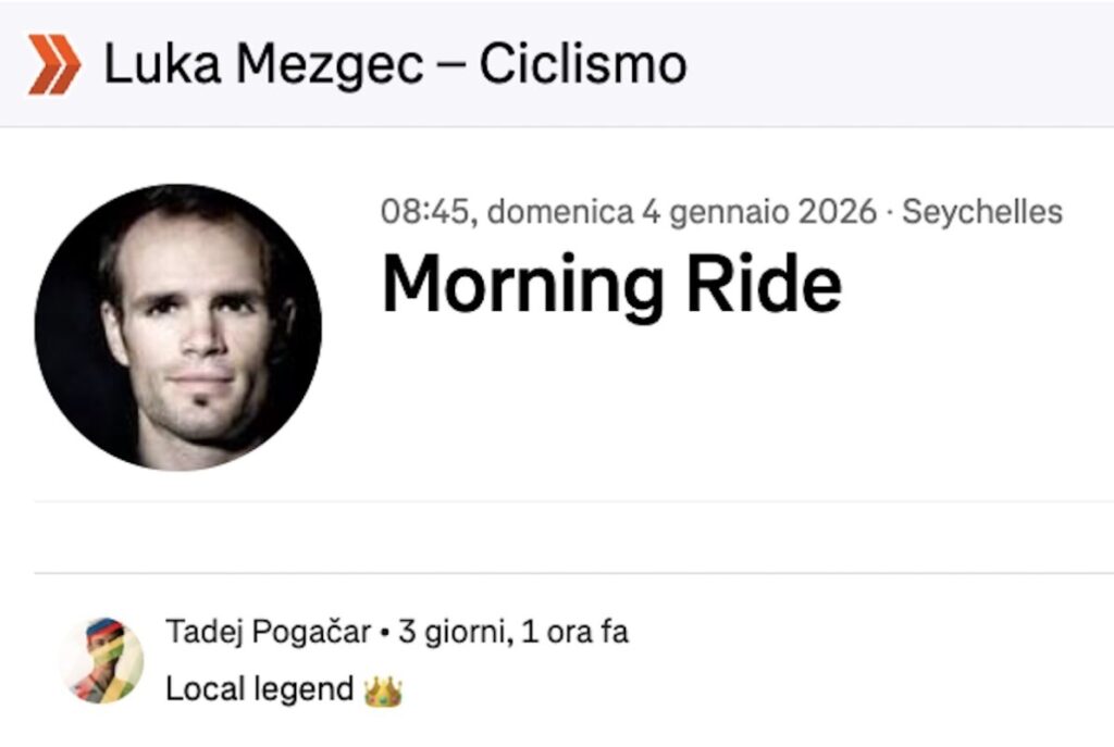 Mezgec Seychelles Strava