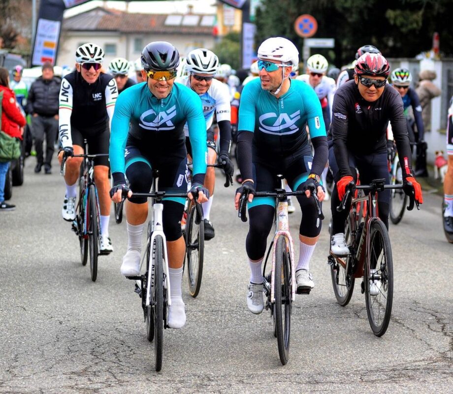 Nibali ospite al circuito di Borghetto Lodigiano