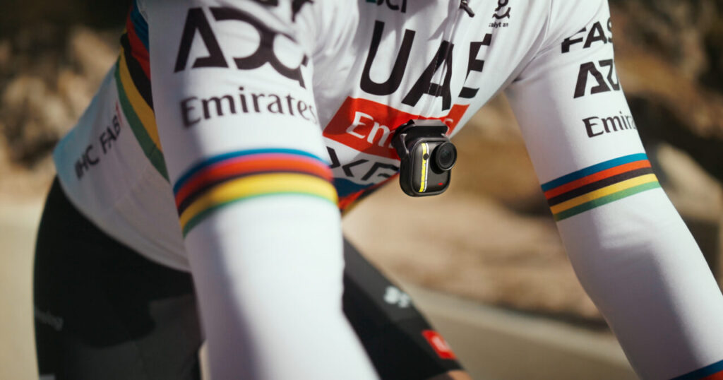 Insta360 GO Ultra Tadej Pogačar