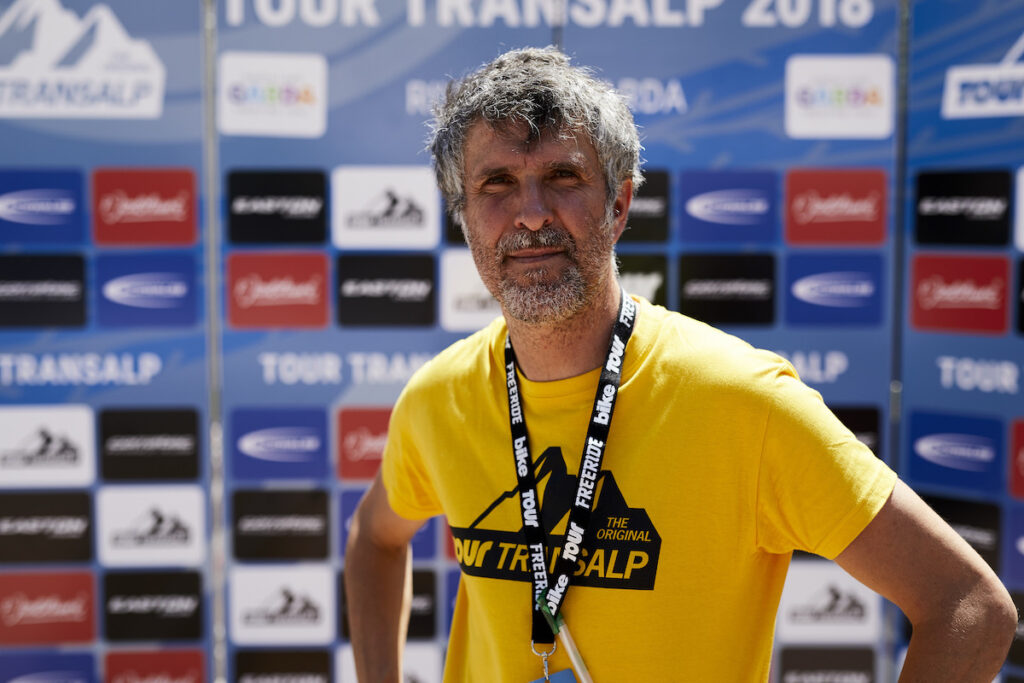 Marc Schneider, direttore corsa Tour Transalp