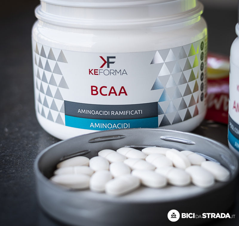 Aminoacidi ramificati o essenziali nel ciclismo