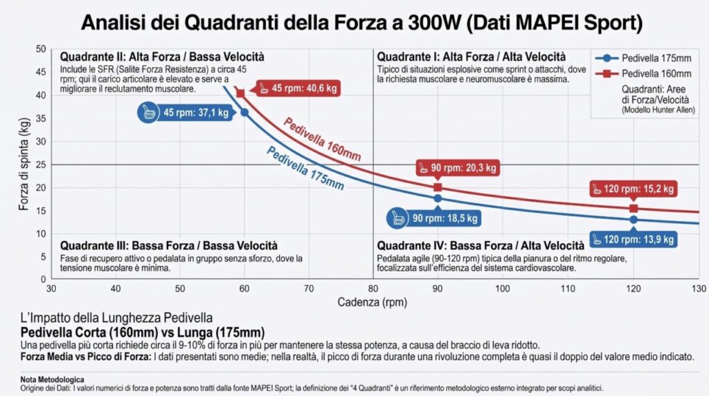 forza coppia cadenza