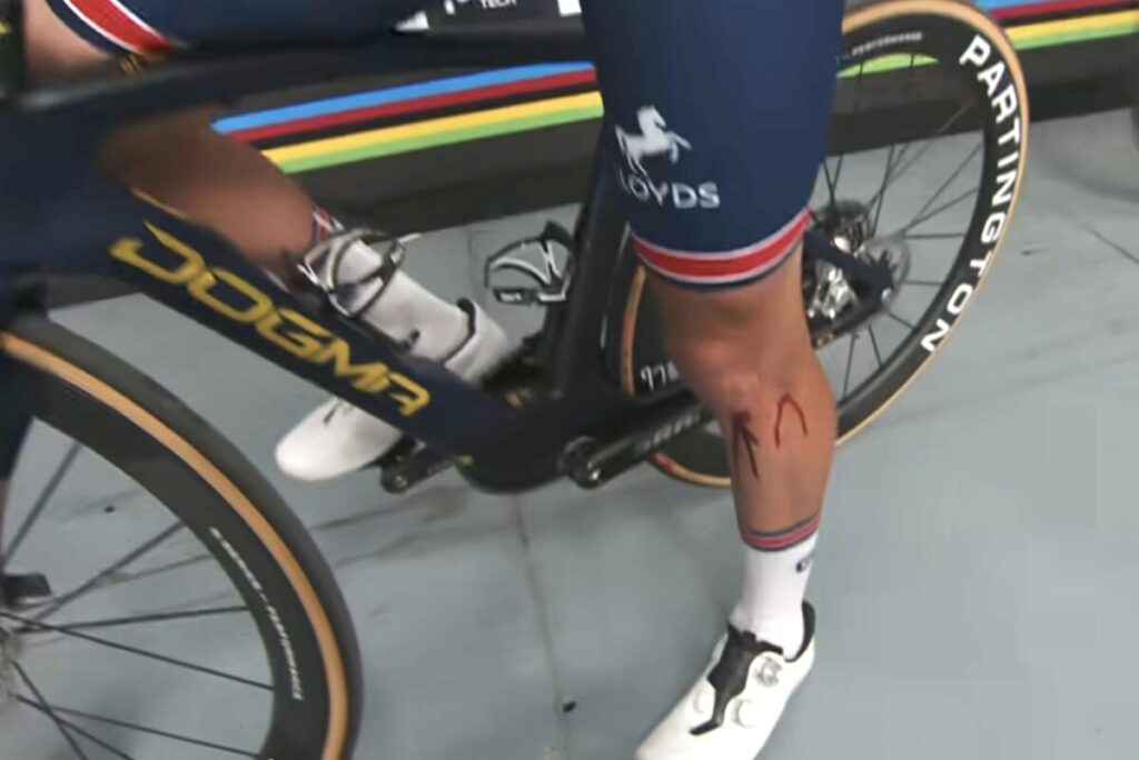 Pidcock ai Mondiali con ruote Partington