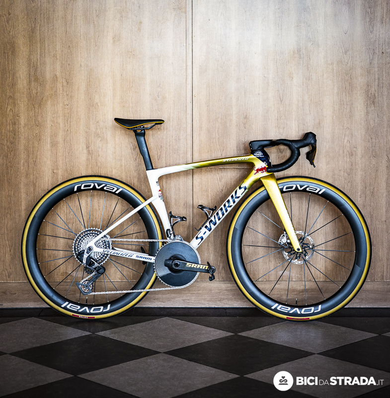 Specialized S-Works Tarmac SL9 di Evenepoel pronta per il Mondiale