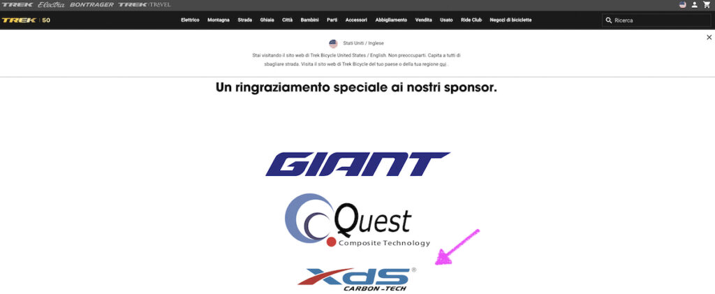 Trek 100 sponsor