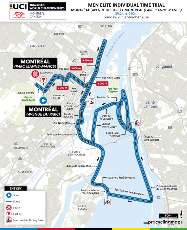 Mondiali di ciclismo 2026