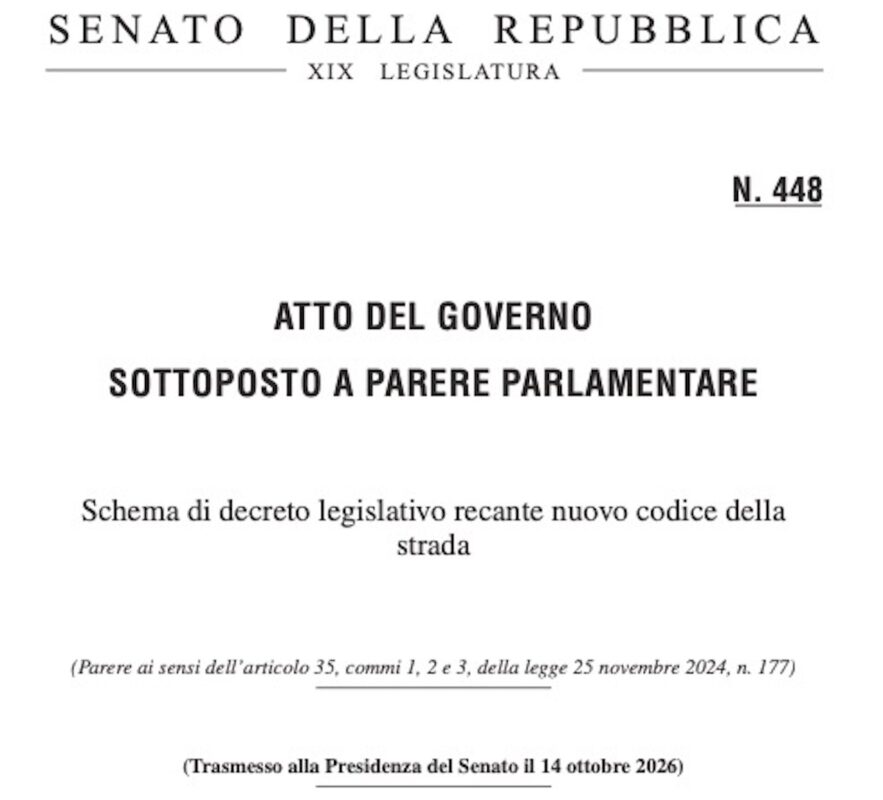 nuovo Codice della Strada