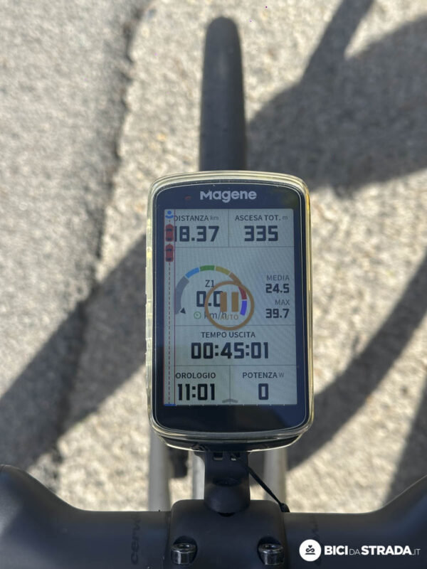 Aggiornamento Magene C706